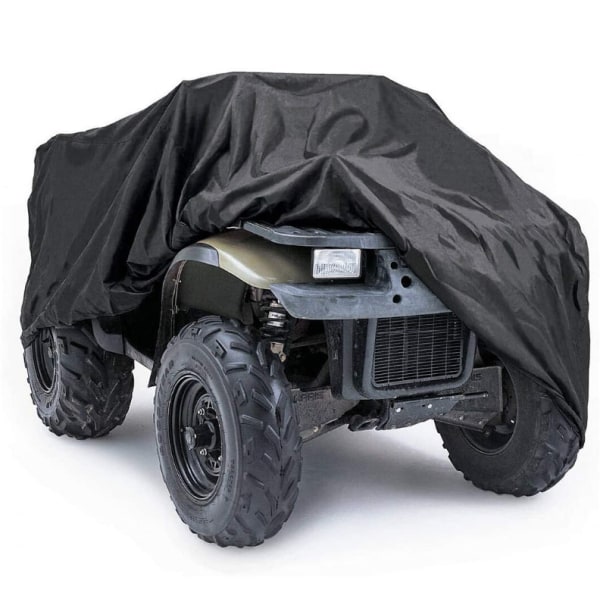 Lasten rantaauton cover (210*105*105cm, musta) isokokoinen auto