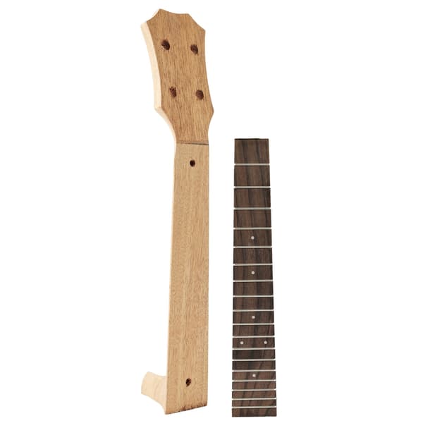Ukulele Hals + Rosewood Greppbräda för Musikverktyg