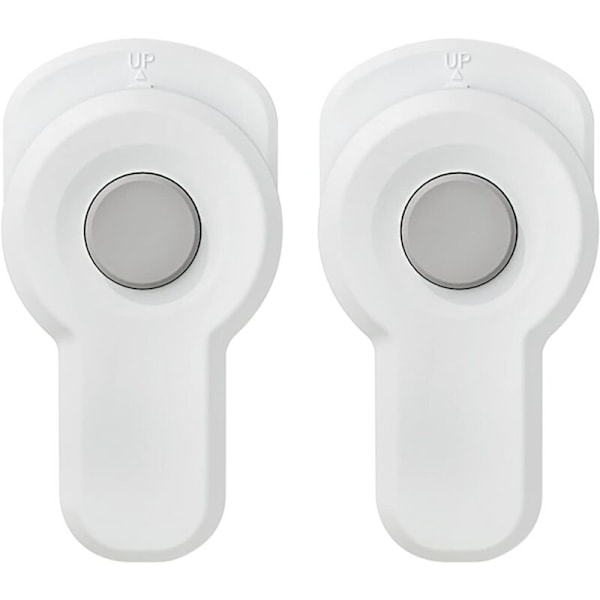 Lapsiturvallinen uunin lukko 9,3 cm x 5 cm x 2,2 cm, 1/2 kpl Lämmönkestävä itseliimautuva ovilukko estää