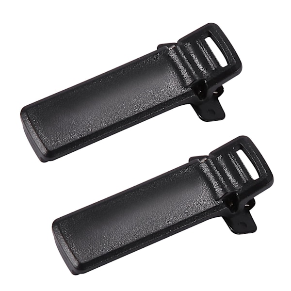 2 stk. reservedeler for walkie talkie ryggklips for radio Uv5r