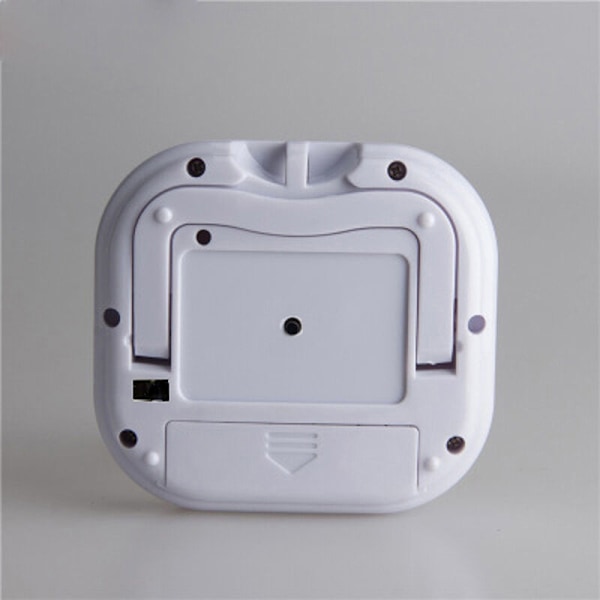 Digital termometer med luftfuktighetsmätare, termometer och kökshygrometer, digital inomhustermometer (7,6 x 8,3 x 2,1 cm)