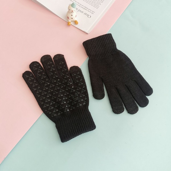 1 par vinterhansker, unisex vindtette varme hansker