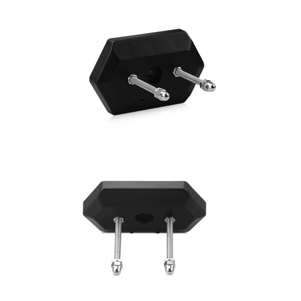 4 Pcs Skateboard Wall Mount Skateboard Display Hanger Skateboard Hanger Hook Vertical And Horizontal For Skateboard Deck Display Storage black