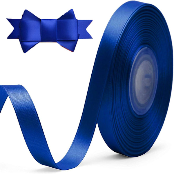 Presentförpackning Satängband, 20mmx91m Julband, DIY Presentband för Födelsedagsdekorationer, Festpresentförpackning, Sömnadshantverk eller Bröllopsdekor