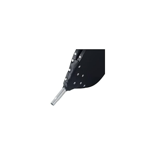 43,2 x 19,1 cm Träblåsbälg, manuell luftblåsare för grill, eldstad och camping - svart