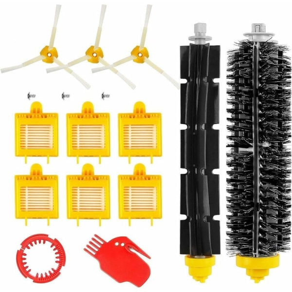 Pelastussarja 13 Roomba 700 -sarjalle (700, 760, 770, 780 790) - Lisävarustepaketti (sivuharjat, suodattimet, Cerda-harja jne.) robotti-imurille