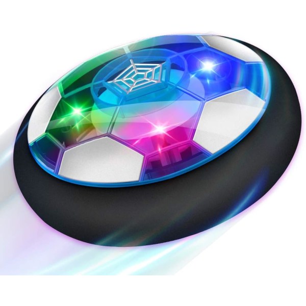 Air Power Soccer, genopladelig legetøj til børn med LED-lys