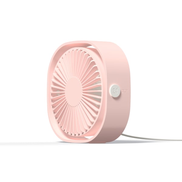 Pink Color USB Fan, Mini Fan, Quiet Fan, Portable Silent USB Fan