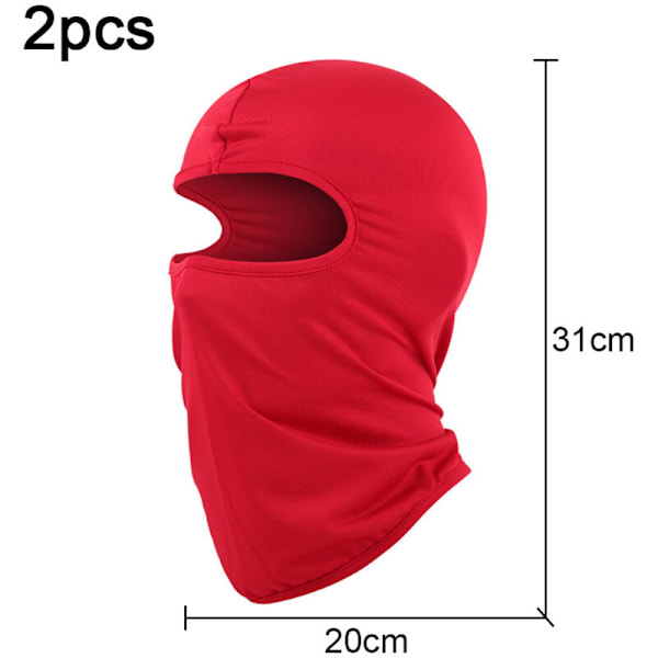2 stycken sportskydd för barn, halsduk, ridmask för utomhusbruk, vindjacka