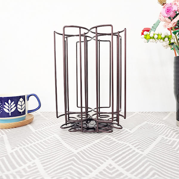 Kaffe-kapselholder Kompatibel med (52 x Kapsler) - Kaffe-kapselholdere - Roterende Holder