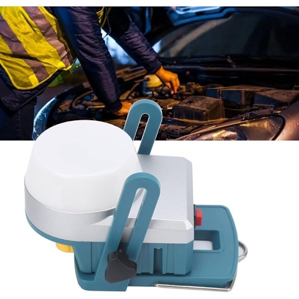 18V Værktøjslampe - 1600lm LED Lithium Batteri Interface Justerbar Arbejdslampe TPDL‑18W