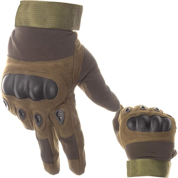 （L）Åndbare motorcykelhandsker Full Finger Tactical Gloves - Mit