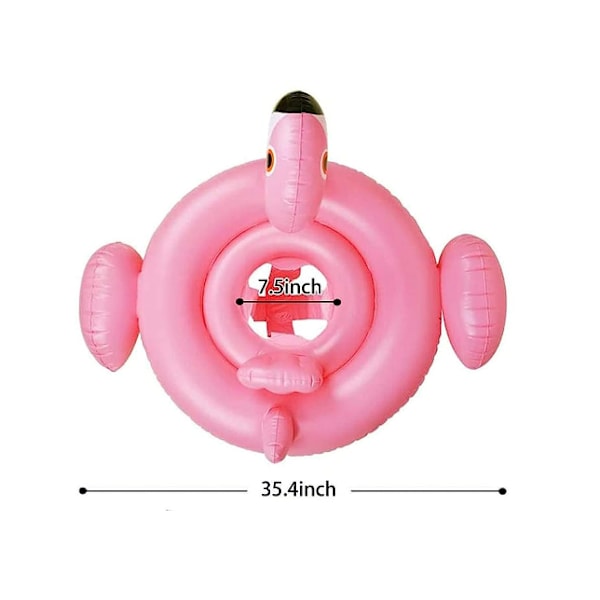 Baby Pool Seat, Baby Swim Ring, Uppblåsbar Simring, Baby Pool Float för Barn 6-36 Månader, Uppblåsbar Boj, Barn Simutrustning…