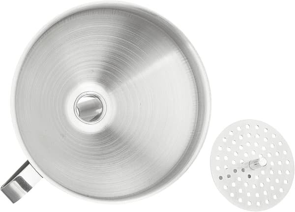 Tragt med Æsel INOX Diameter 10 cm