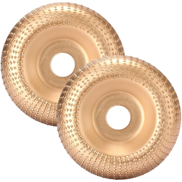 Træslibeskive og formskive, slibeskive poleringsskive - Rose Gold (16/100mm + 22/100mm)