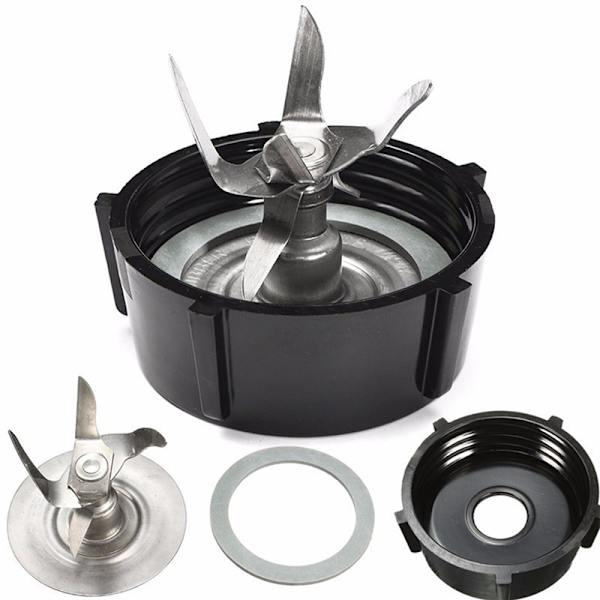 3-delad blenderersättningskit, blenderjuicertillbehör juicerblad + bricka + bas