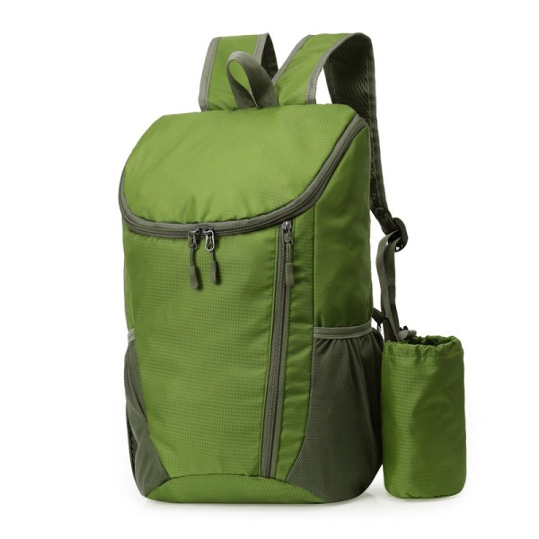 1 st 20l Mörkgrön Lätt Packbar Ryggsäck, Liten Hopvikbar Vandringsryggsäck Dagspackning För Resor Camping Utomhussemester