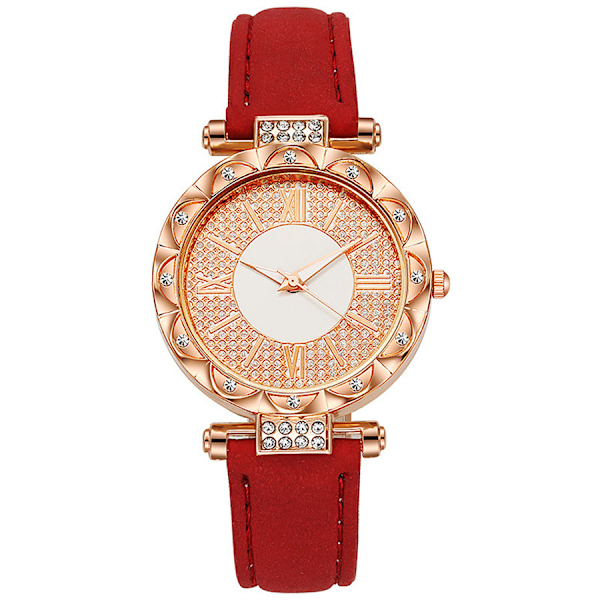 Women's Quartz Watch Automatic Wristwatch Diamond Dial Multi Color Casual Watch