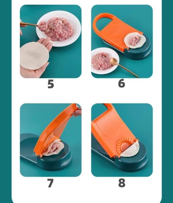 3 stk. - Dumpling Maker, Ravioli Maker, Dumpling Mold, Dumpling Mold