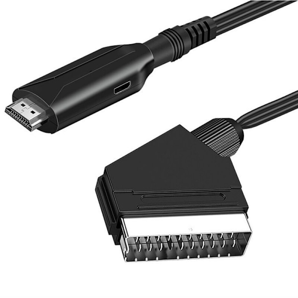HDMI til HDMI alt-i-ett adapter, HD 1080p lyd video konverter for PC TV Boks PS4 DVD