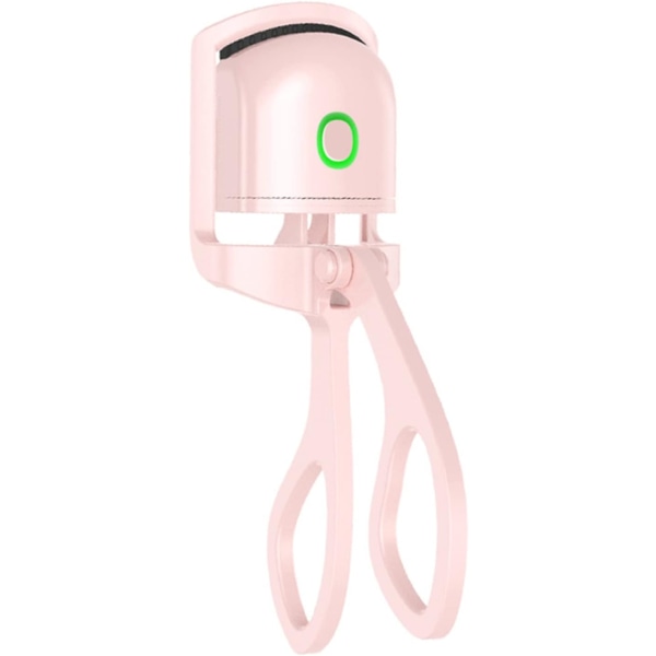 Opvarmet øjenvippebukker, øjenvippebukker, elektrisk genopladelig håndholdt hårkrøller (pink)