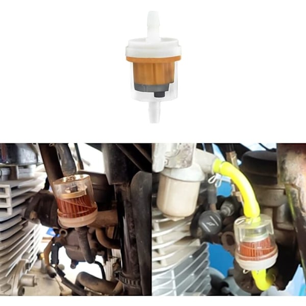 4 stk. benzinfilter til scootere, knallerter, Baotian Ecobike,
