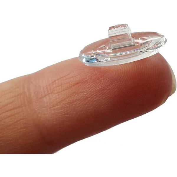 Formet skub ind # 2 Silikone næsepuder 14 mm /~ 0,6 '' (10 par)