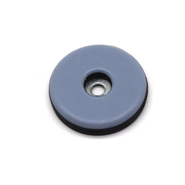 20x Møbelknotter for teflonmøbler med skruer - Ø 22 mm (runde) - PTFE Møbelknotter/PTFE glider (teflon) med skruer