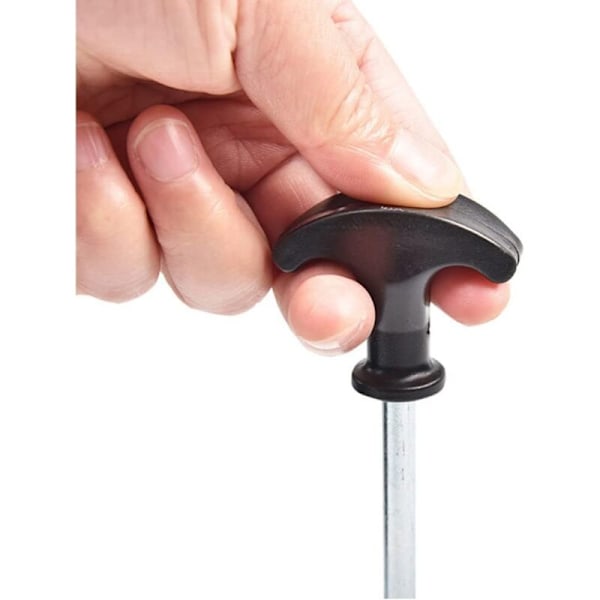10 stk spiral teltplugger, 21cm rustfrie teltplugger fra bivouakk camping, robuste plugger med håndtak for camping og fotturer