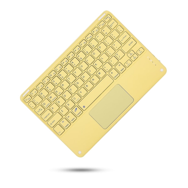 Touchpad-tangentbordfodral för iPad Pro 11 2021/2020, avtagbart trådlöst Bluetooth-tangentbord med styrplatta, smart silikon