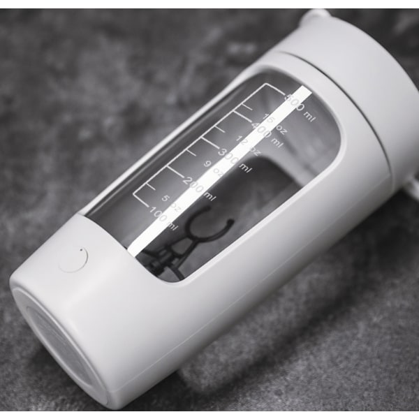 Blå 650ml Fitness Kop Elektrisk Blandekopp Automatisk Bærbar Elektrisk Blandekopp Melk Juice Kaffe Kopp Mikser Blender Flaske