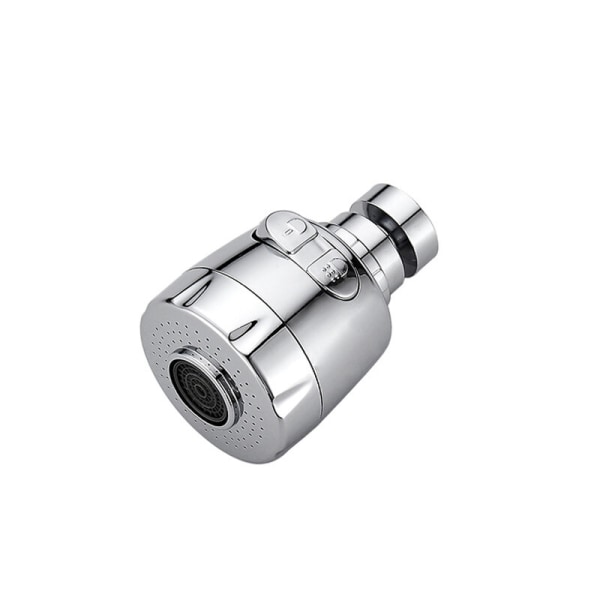 Vattenkran Sil, 360° Svängbar Kran Sil, Vattenkran Sil, Vattenbesparande Kran Filter Regulator Spray Huvud Munstycke för Kök Badrum, 2 Lägen,