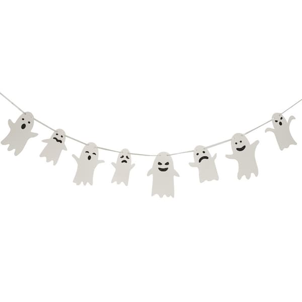 2 stk Halloween pull flagg dekorasjon kreativ hengende