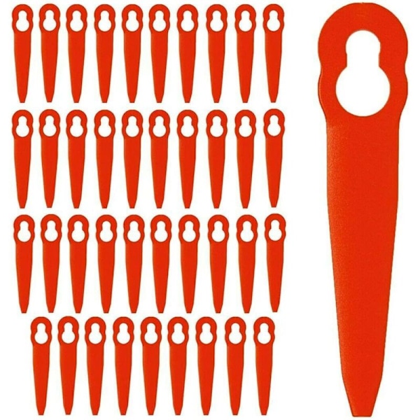 Pakke med 40 plastkniver for STIHL Polycut 2-2 FSA 45 gressklipper