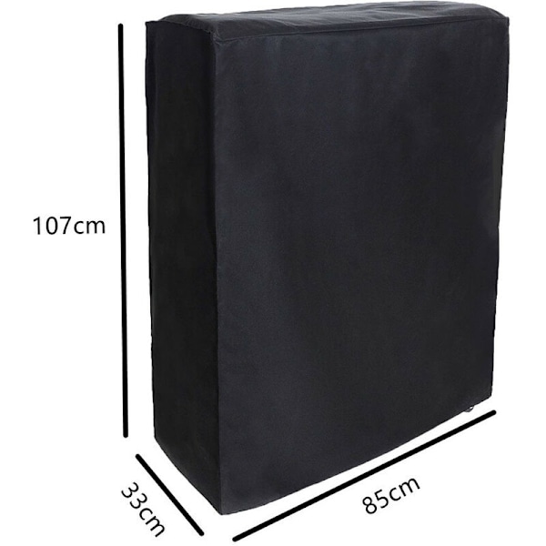 Opbevaringscover til 420D klapseng, universelt klapsengscover, universelt opbevaringscover, 85 x 33 x 107 cm, 33,5 \"x 13\" x 42 \", egnet til strandstole
