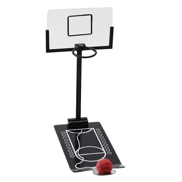 Basketball Hoop Legetøj Miniature Kontor Skrivebord Ornament Dekoration Bas
