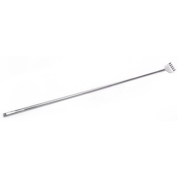 Utdragbar ryggkliar silver