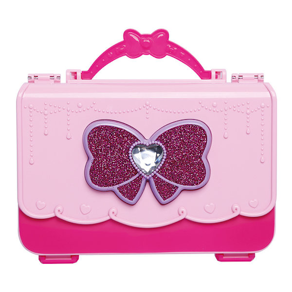 Nagelkonst Tote Bag Leksak Set Rosa Barn Naglar Patch Leksak Present