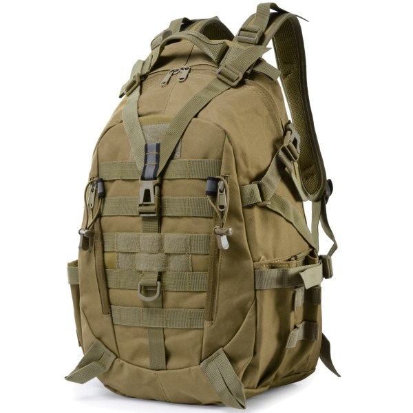 35L Tactical Backpack - Military Army Backpack Vanntett, Vandring