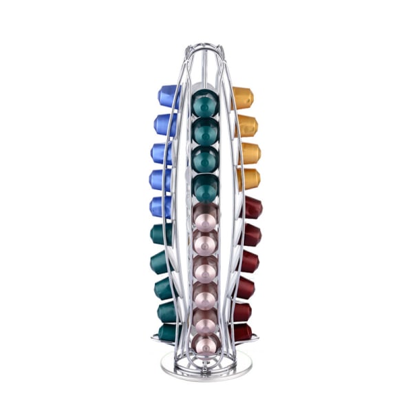 Coffee Capsule Holder Compatible with (40 x capsules) - Classic Coffee Capsule Holders - Rotating Holder