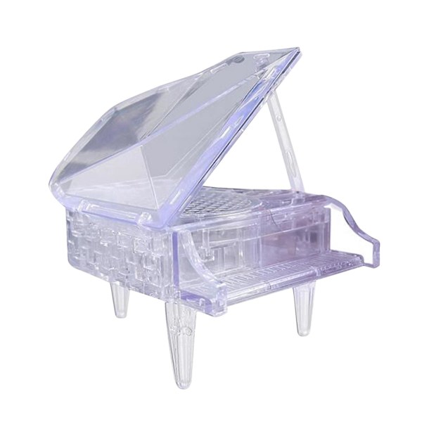 3D kristallpiano byggklossar DIY konst handgjorda hemdekoration prydnader byggklossar pussel