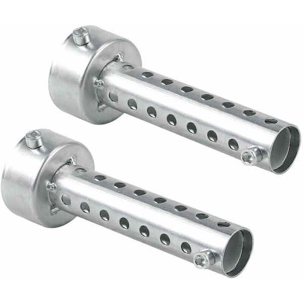 2 stk. innlegg chicane db killer universell eksospotte motorsykkel 48mm