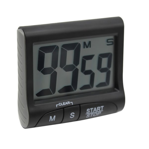 Digital Kitchen Timer and Stopwatch, Large Display, Bold Numbers, Easy Operation, Loud Alarm, Magnetic Stand for Cooking and Classroom