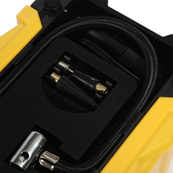 Bilpumpe, 12v luftkompressor med digitalt display opptil 150PSI, rask oppblåsing med LED-lys