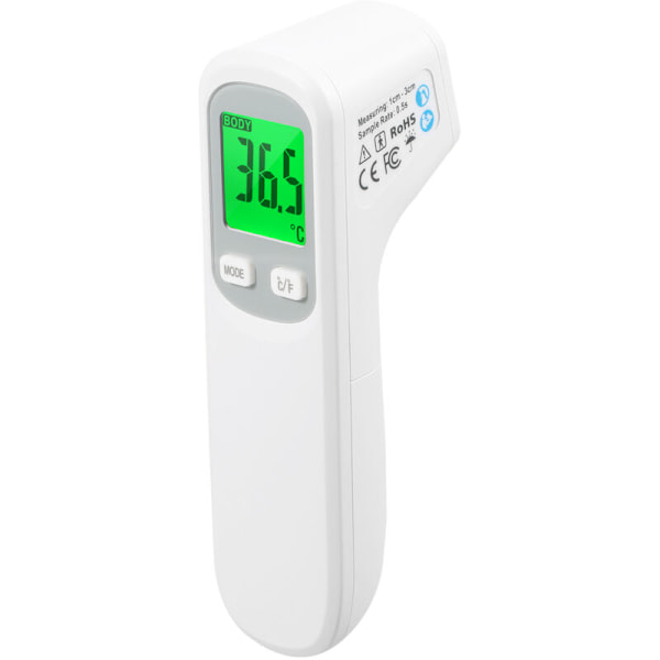 Infrarødt termometer Industriel version habotest, kontaktløs termometer til voksne og børn, fronttermometer til ho, 2 i 1 digital t