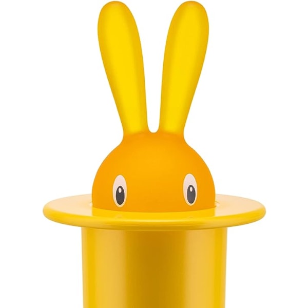 Cute Rabbit Manual Toothtic Box (keltainen), Thermoplastic Resin De