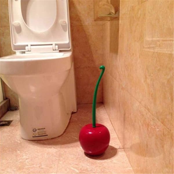 WC-harja ja pidike - Luova kirsikka