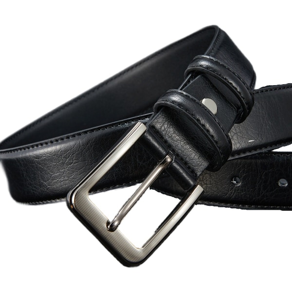 Genuine Leather Belts for Men, Black Belts for Men, Black Belts for Men (1 piece)