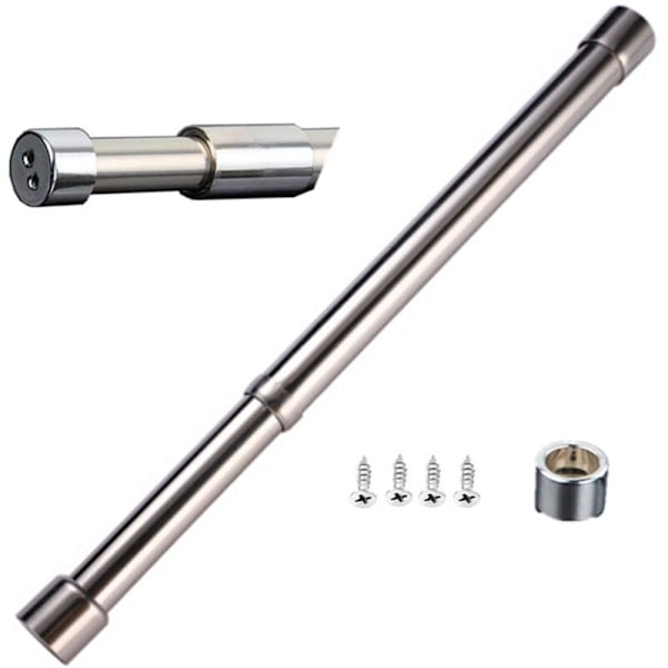Utrekkbar klesstang, klesskap, klesstang, rustfritt stål, spennstang, skapstang, for, garderobe, dusj, balkong