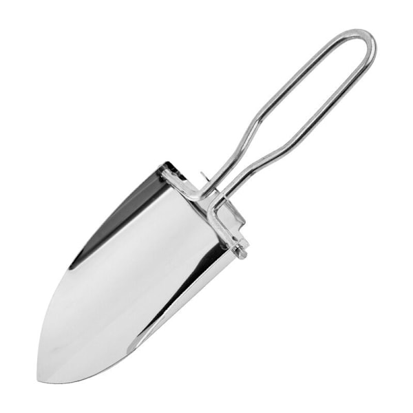 3 stk. Mini Håndspader, Sammenleggbar Campingspade i Rustfritt Stål, Bærbare Multifunksjonelle Hageverktøy for Camping